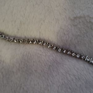 2/$20 Tennis bracelet with clear stones